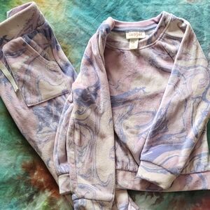 Cat & Jack Tie-Dye Lounge Set